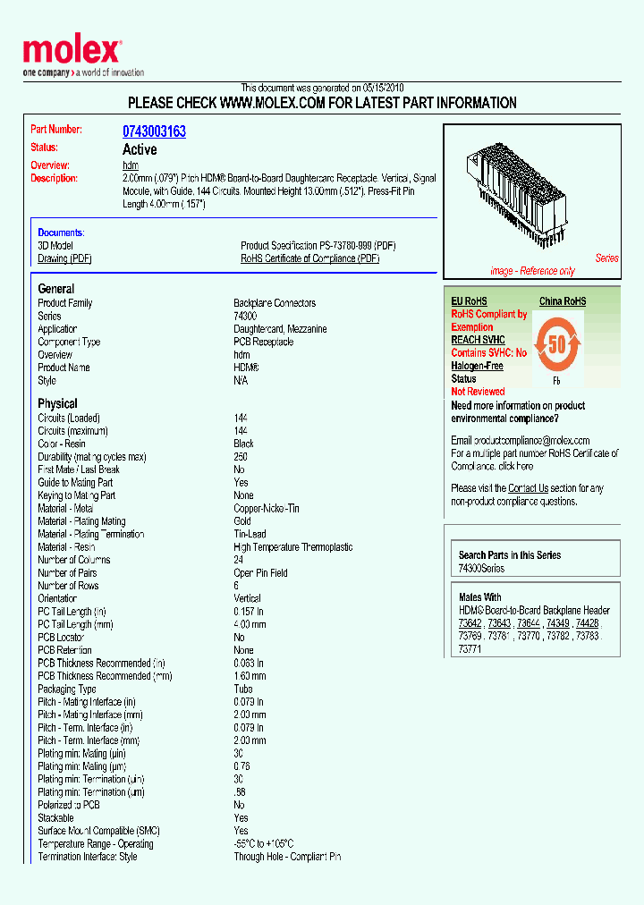 0743003163_4816275.PDF Datasheet