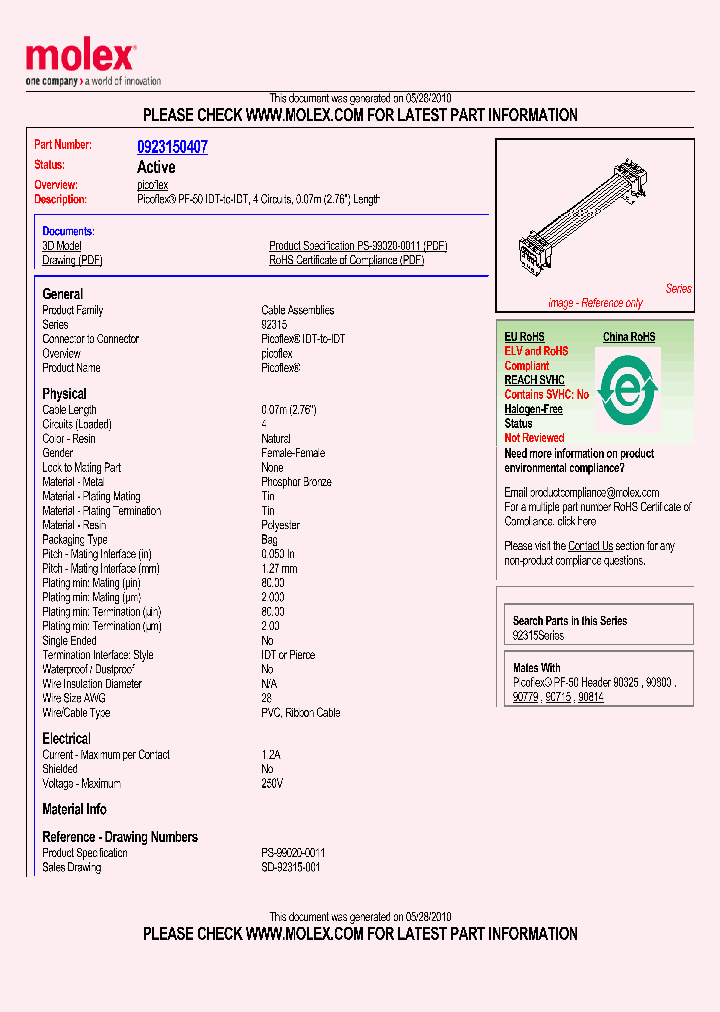 0923150407_4805525.PDF Datasheet