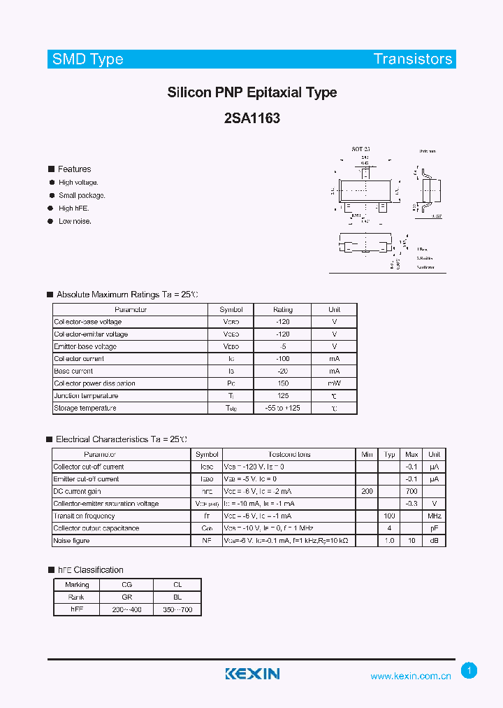 2SA1163_4294988.PDF Datasheet