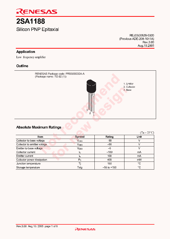 2SA1188_4246682.PDF Datasheet