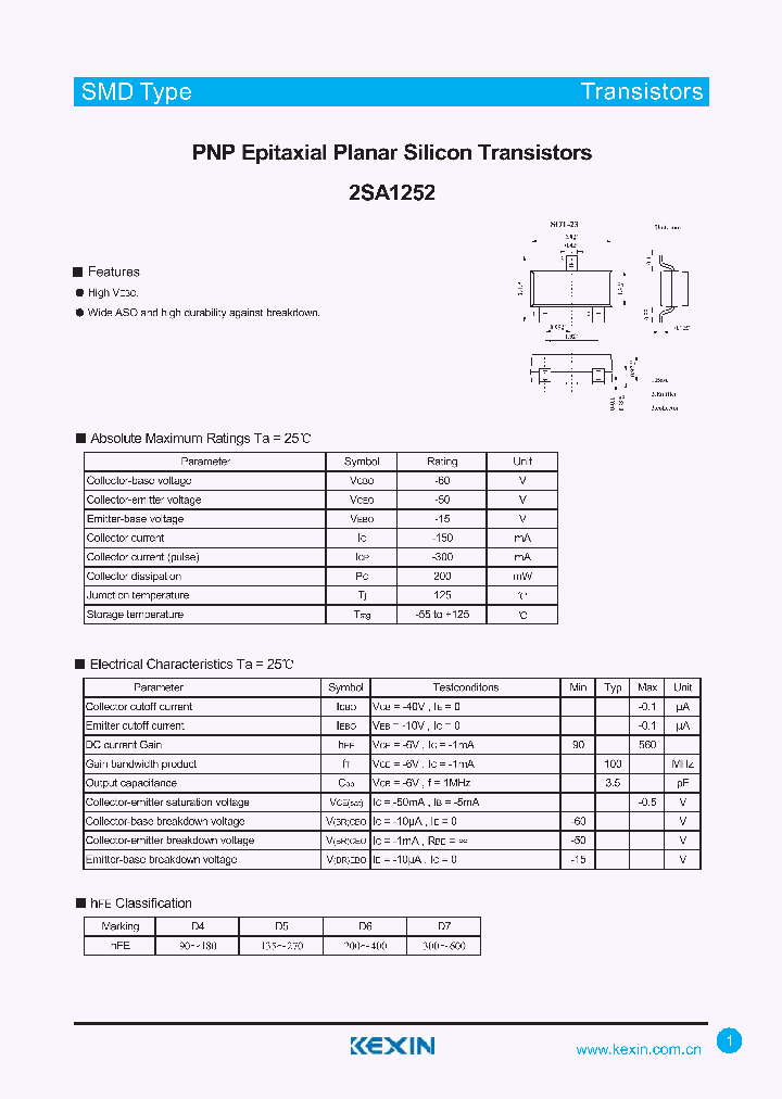 2SA1252_4336618.PDF Datasheet