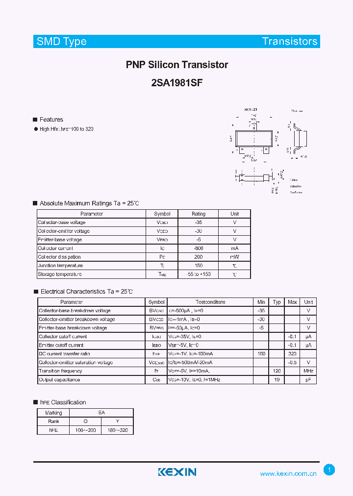 2SA1981SF_4339445.PDF Datasheet