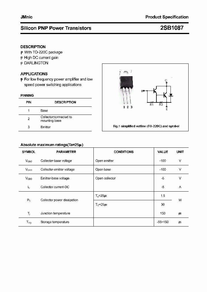 2SB1087_4572442.PDF Datasheet