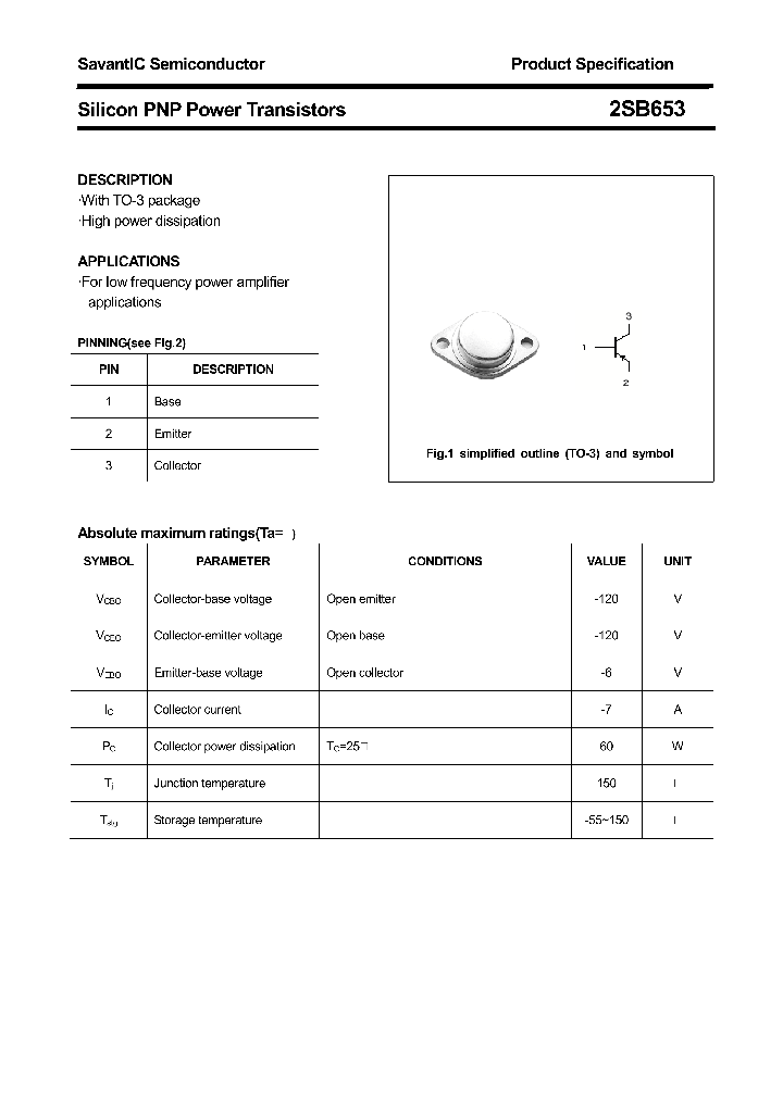 2SB653_4418992.PDF Datasheet