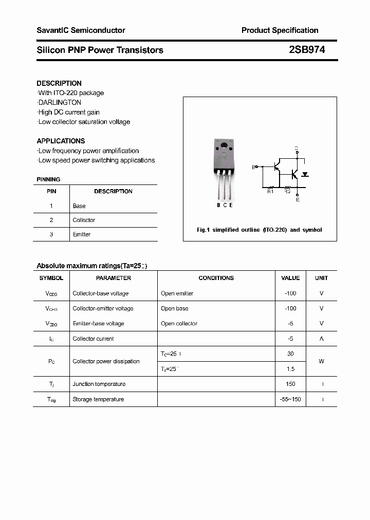 2SB974_4391749.PDF Datasheet