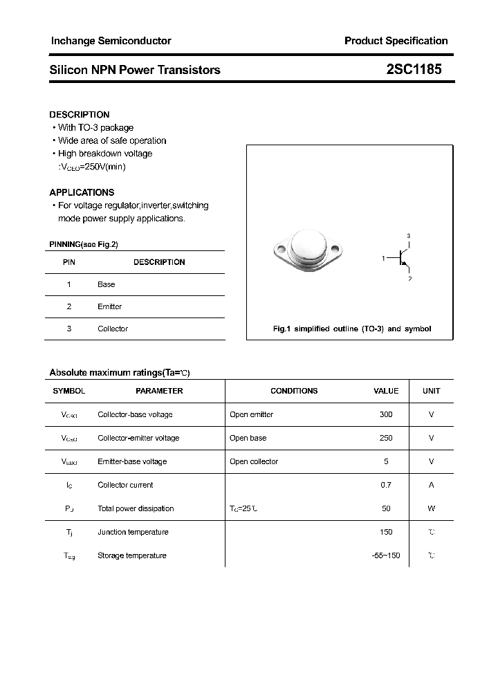 2SC1185_4353200.PDF Datasheet