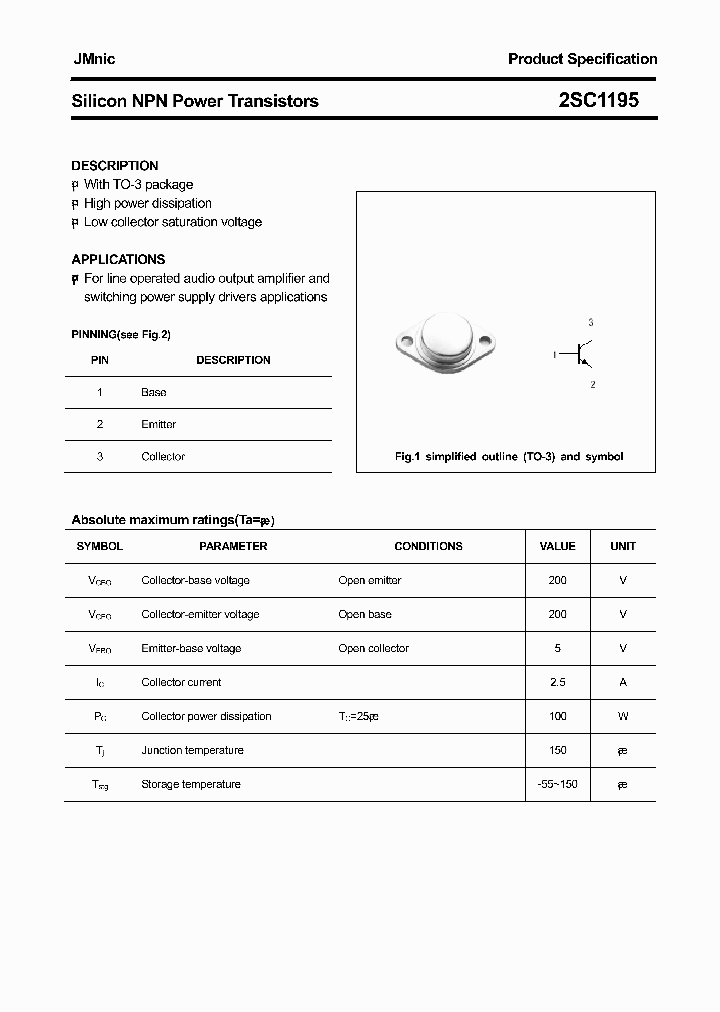 2SC1195_4612925.PDF Datasheet