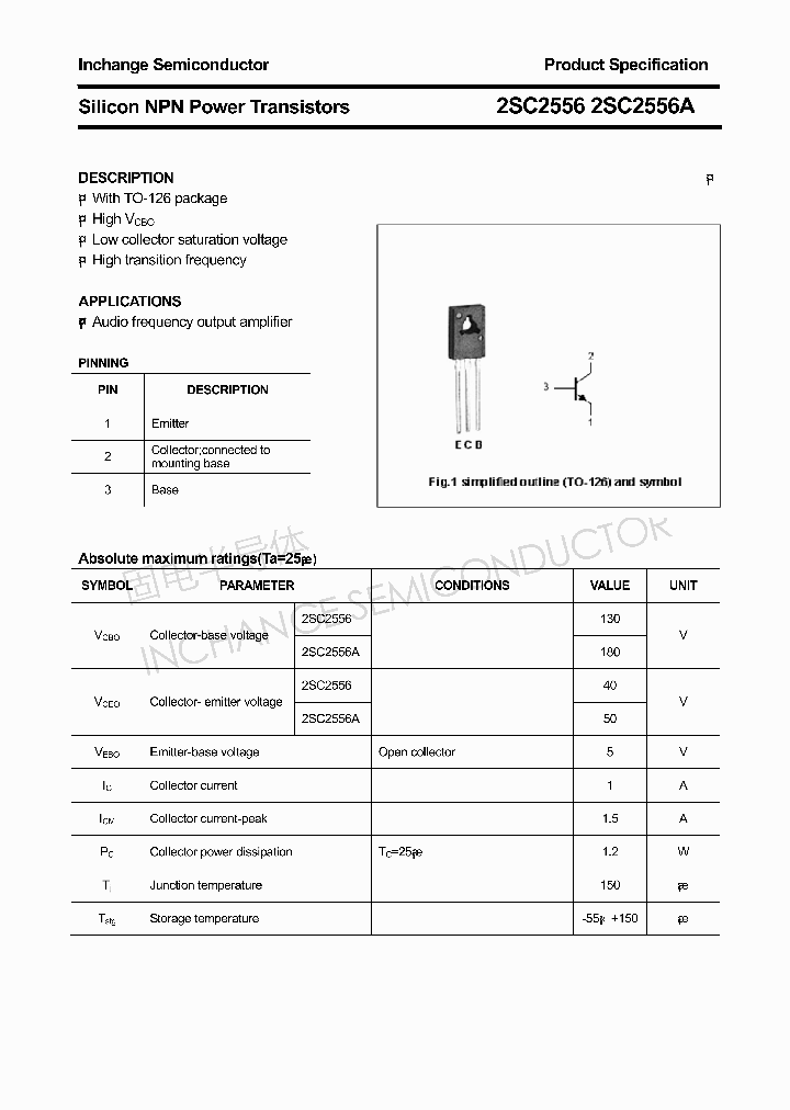 2SC2556_4310330.PDF Datasheet