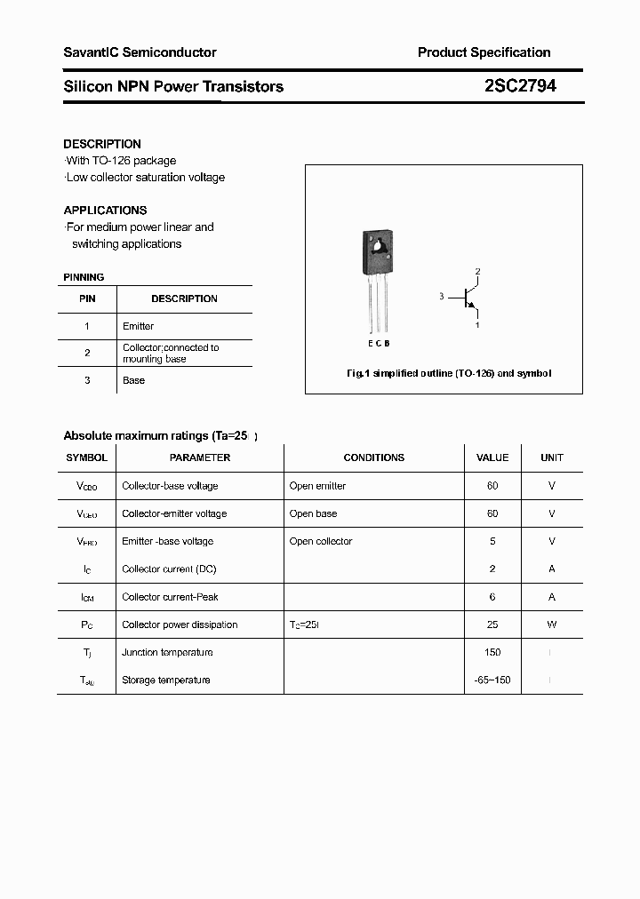 2SC2794_4435380.PDF Datasheet