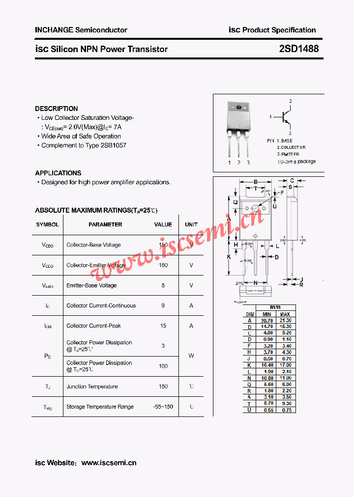 2SD1488_4608066.PDF Datasheet