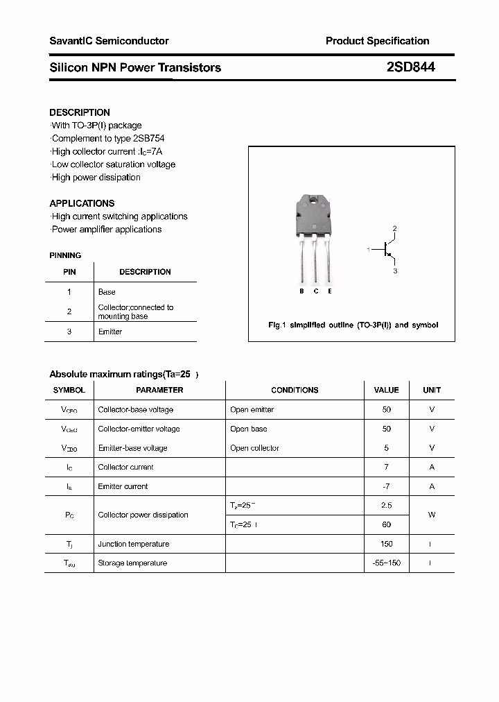 2SD844_4392177.PDF Datasheet