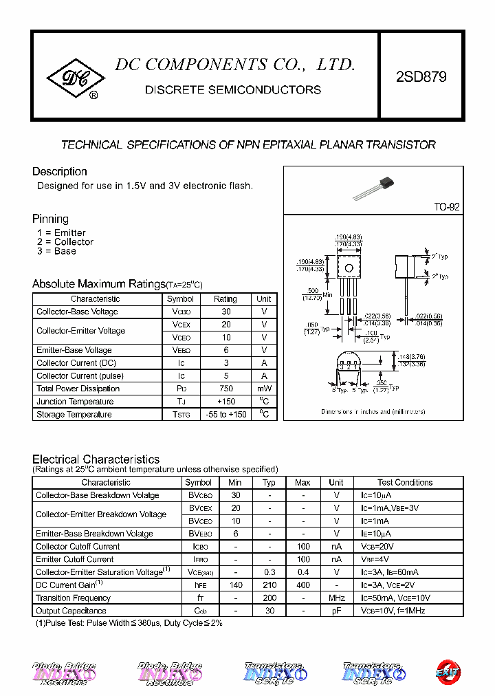 2SD879_4469290.PDF Datasheet