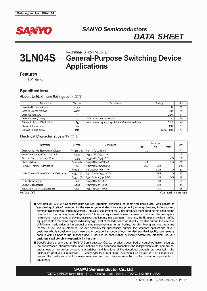 3LN04S_4395418.PDF Datasheet