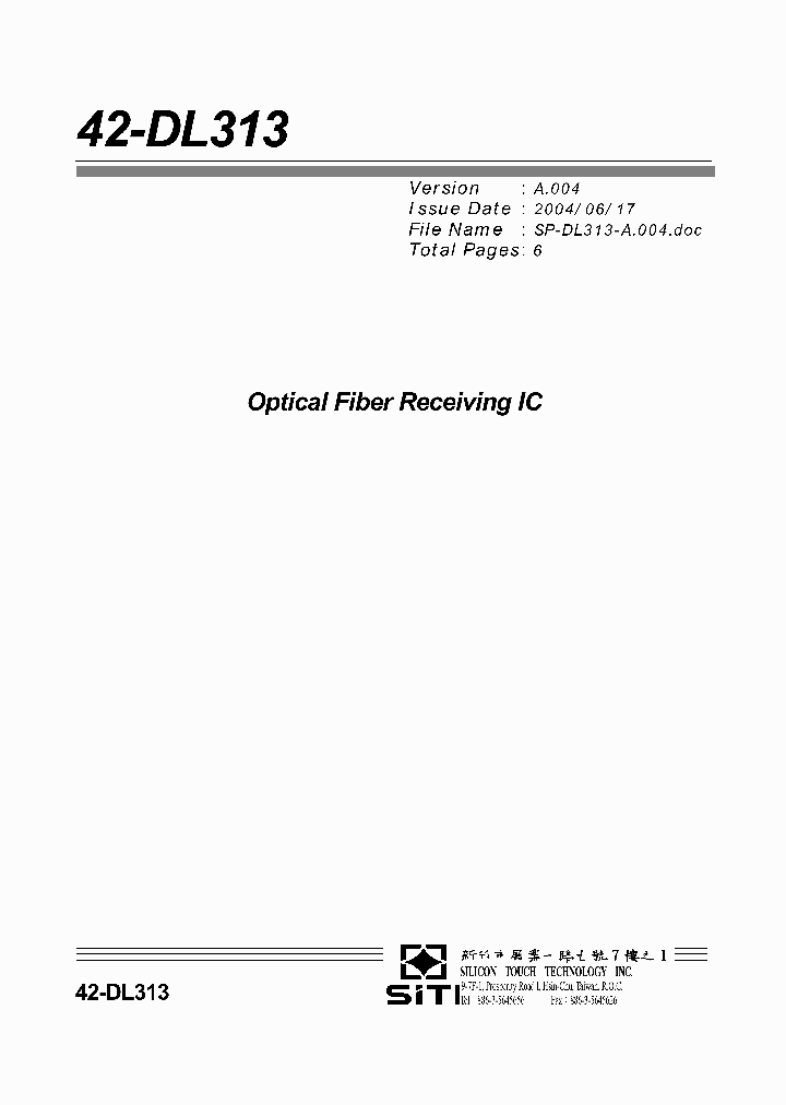 42-DL313_4500268.PDF Datasheet