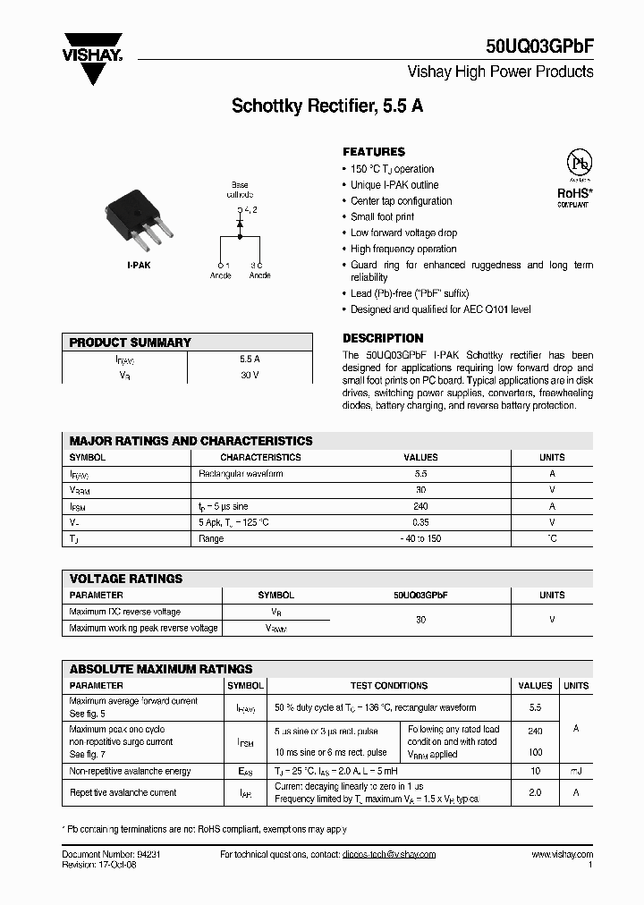 50UQ03GPBF_4429616.PDF Datasheet