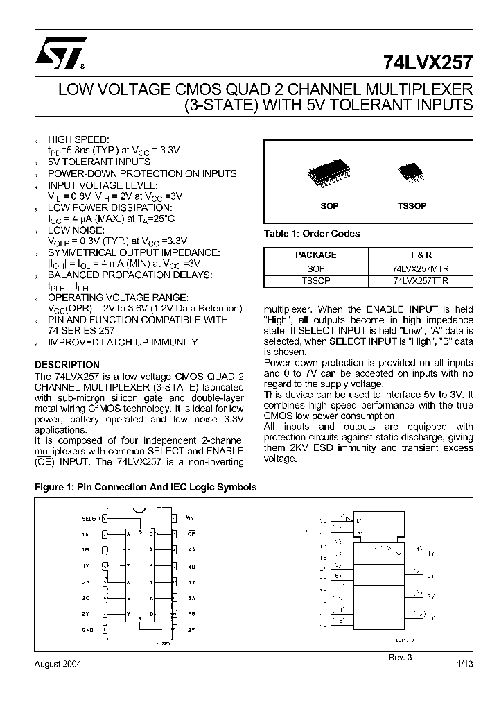 74LVX25704_4857740.PDF Datasheet