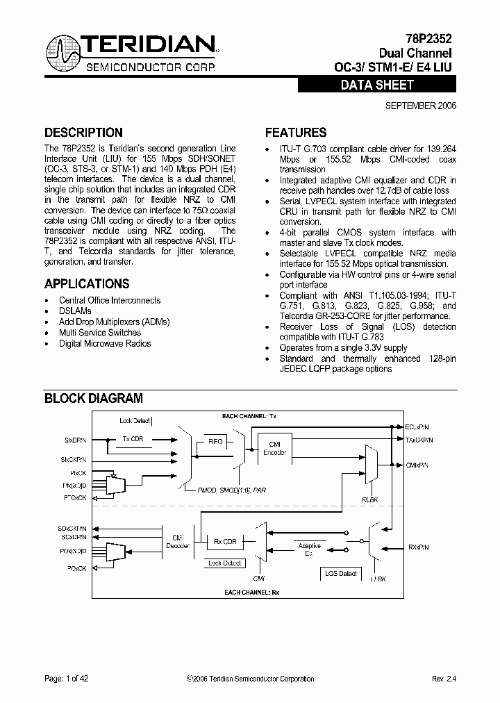 78P2352-IGTF_4601036.PDF Datasheet