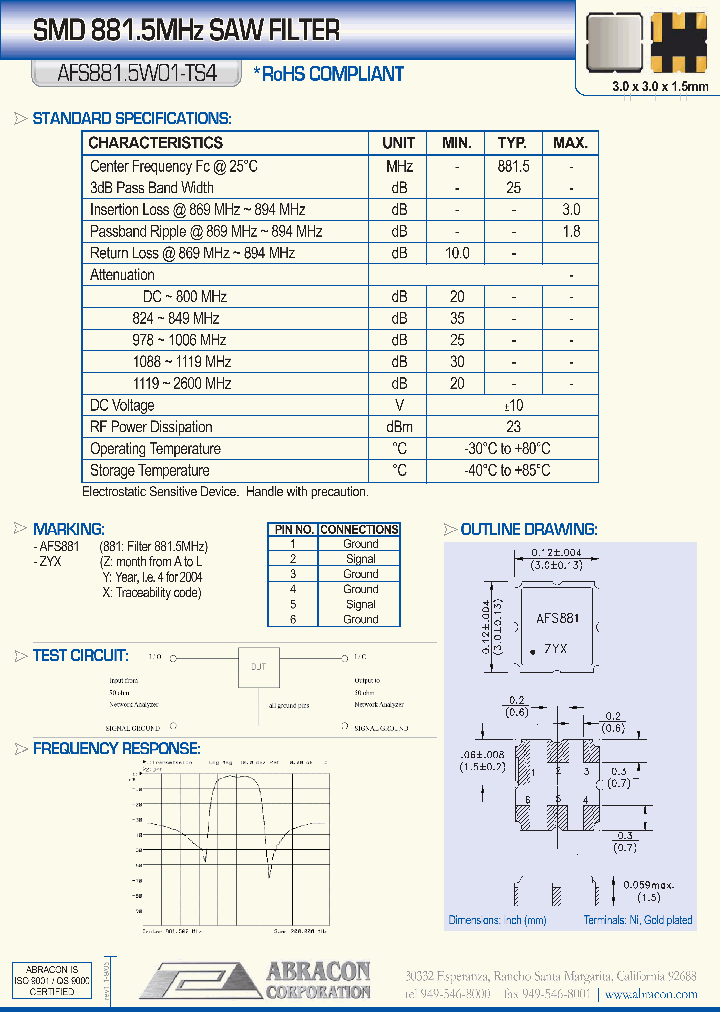 AFS8815W01-TS4_4227384.PDF Datasheet