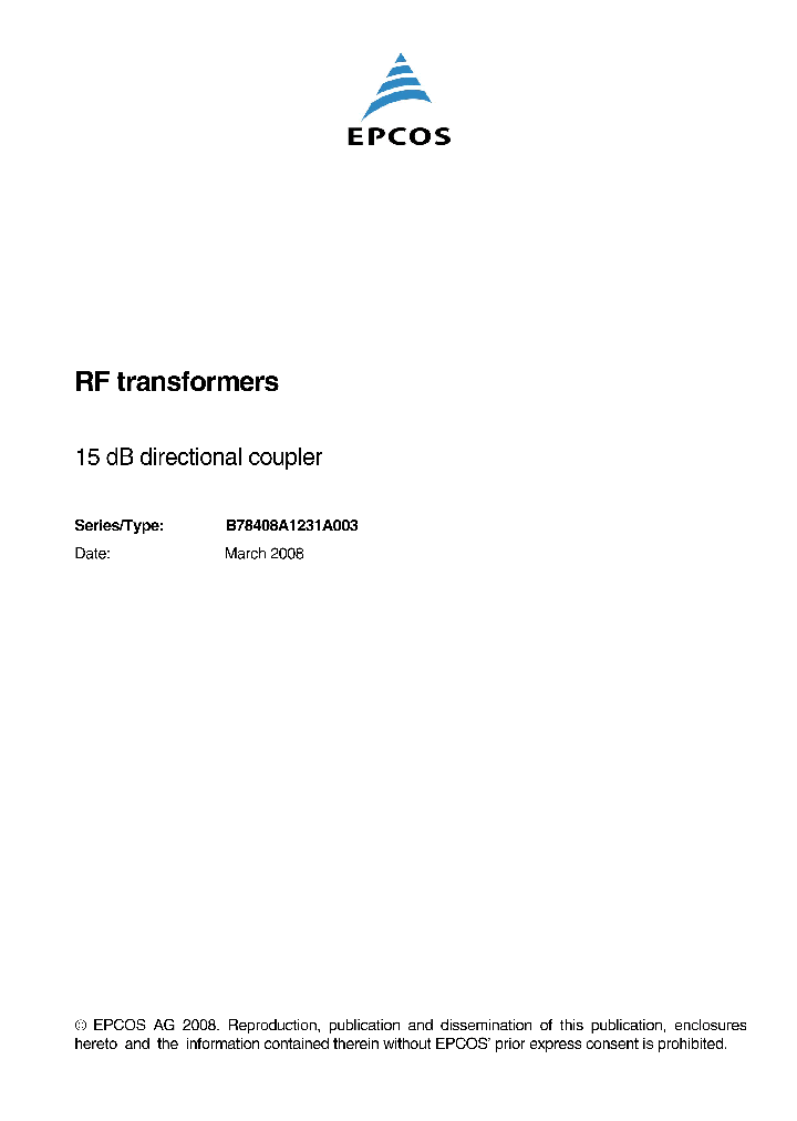 B78408A1231A003_4899425.PDF Datasheet