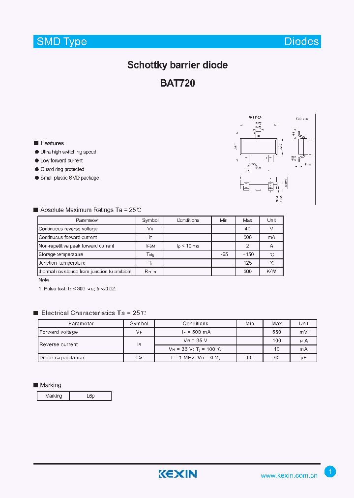 BAT720_4300196.PDF Datasheet