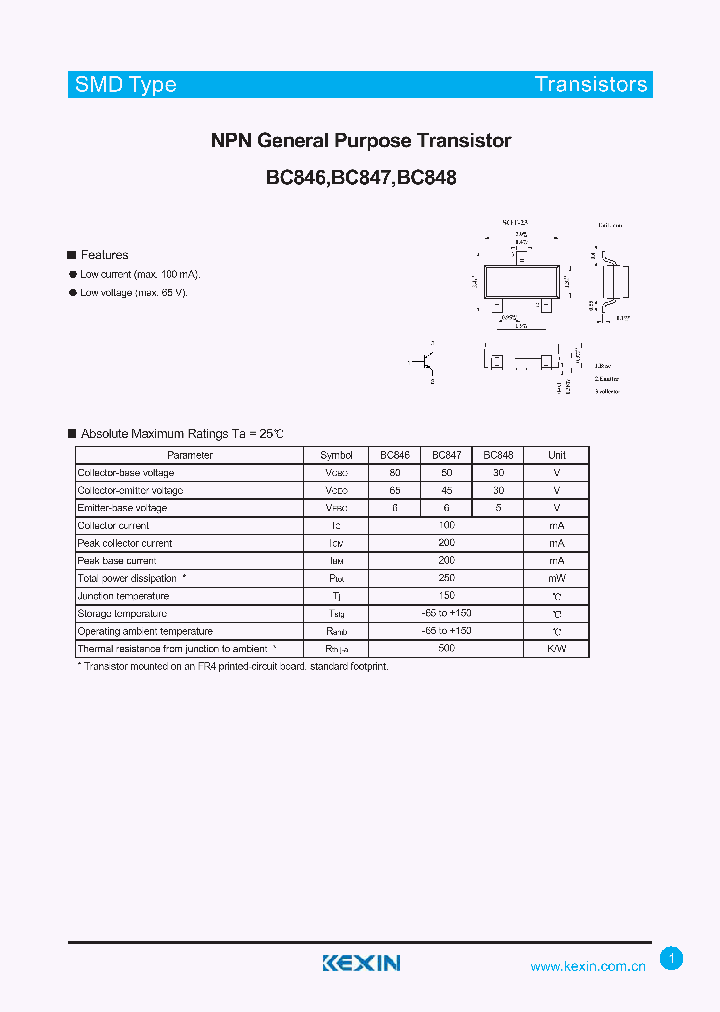 BC846A_4307544.PDF Datasheet