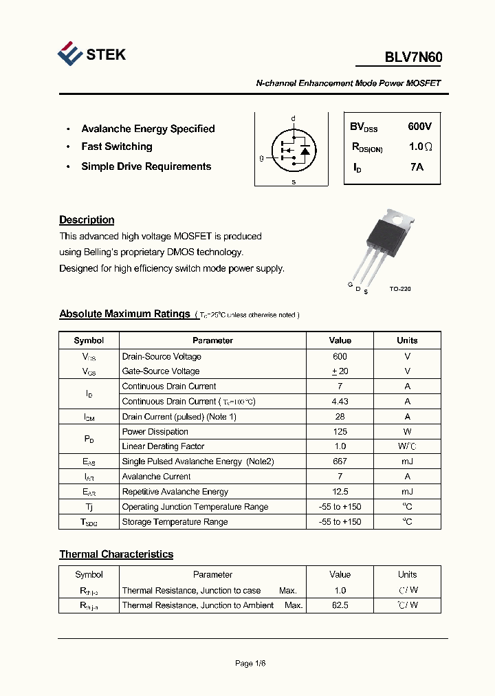 BLV7N60_4451104.PDF Datasheet