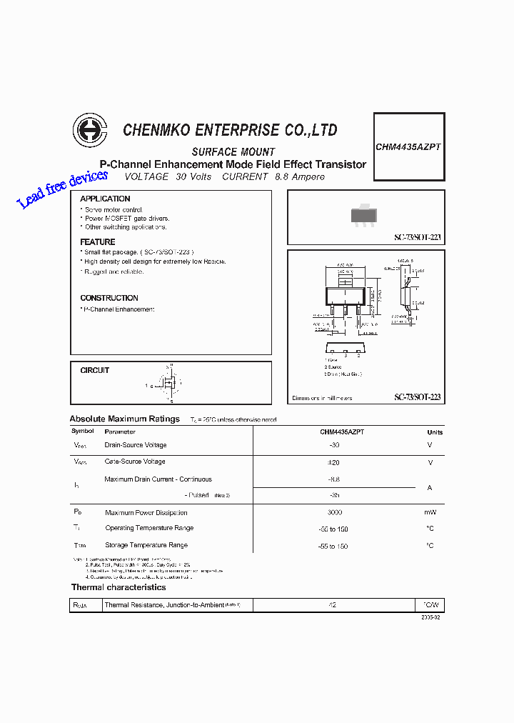 CHM4435AZPT_4658167.PDF Datasheet