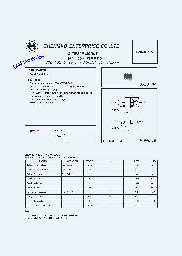 CHUMT1PT_4681894.PDF Datasheet