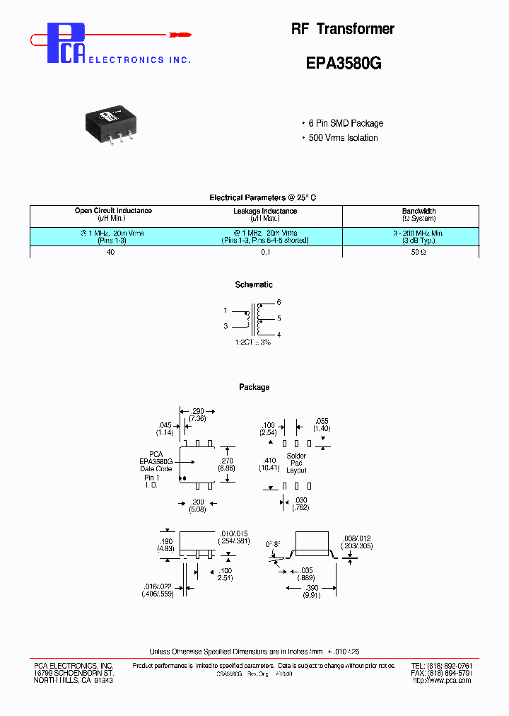 EPA3580G_4733527.PDF Datasheet