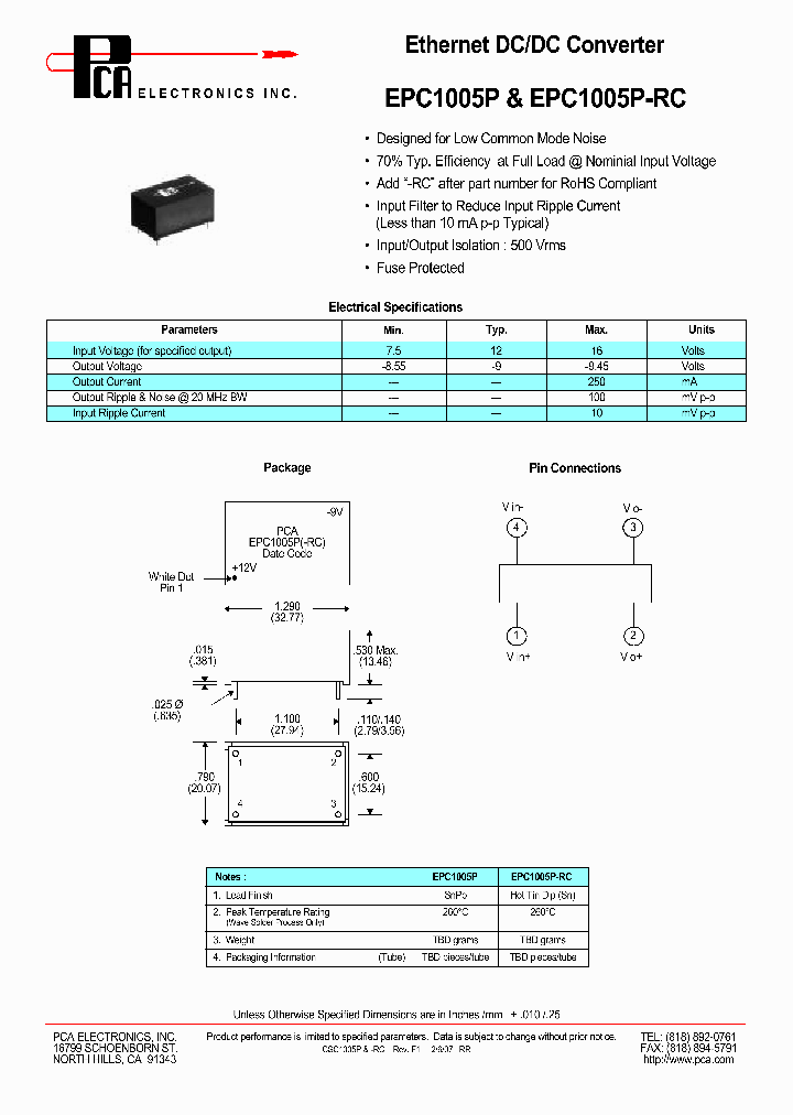 EPC1005P_4722310.PDF Datasheet