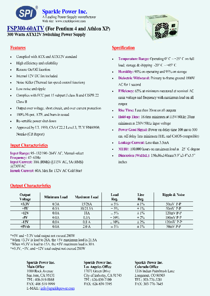 FSP300-60ATV_4376228.PDF Datasheet