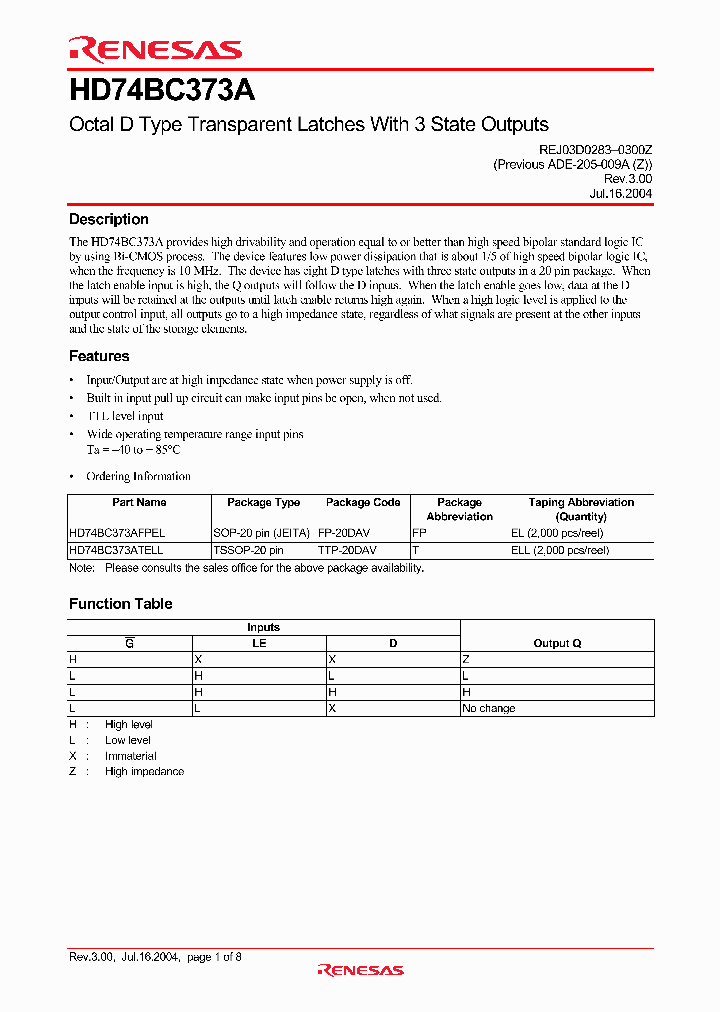 HD74BC373A_4677130.PDF Datasheet