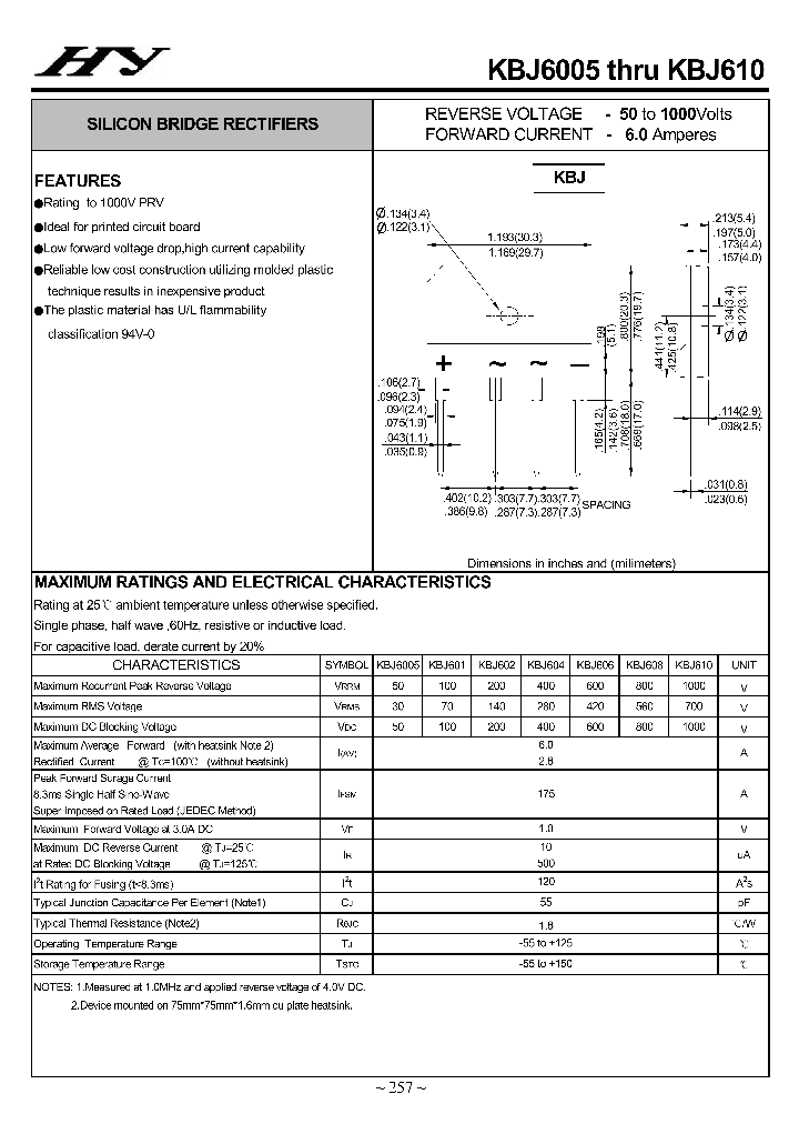 KBJ608_4693874.PDF Datasheet