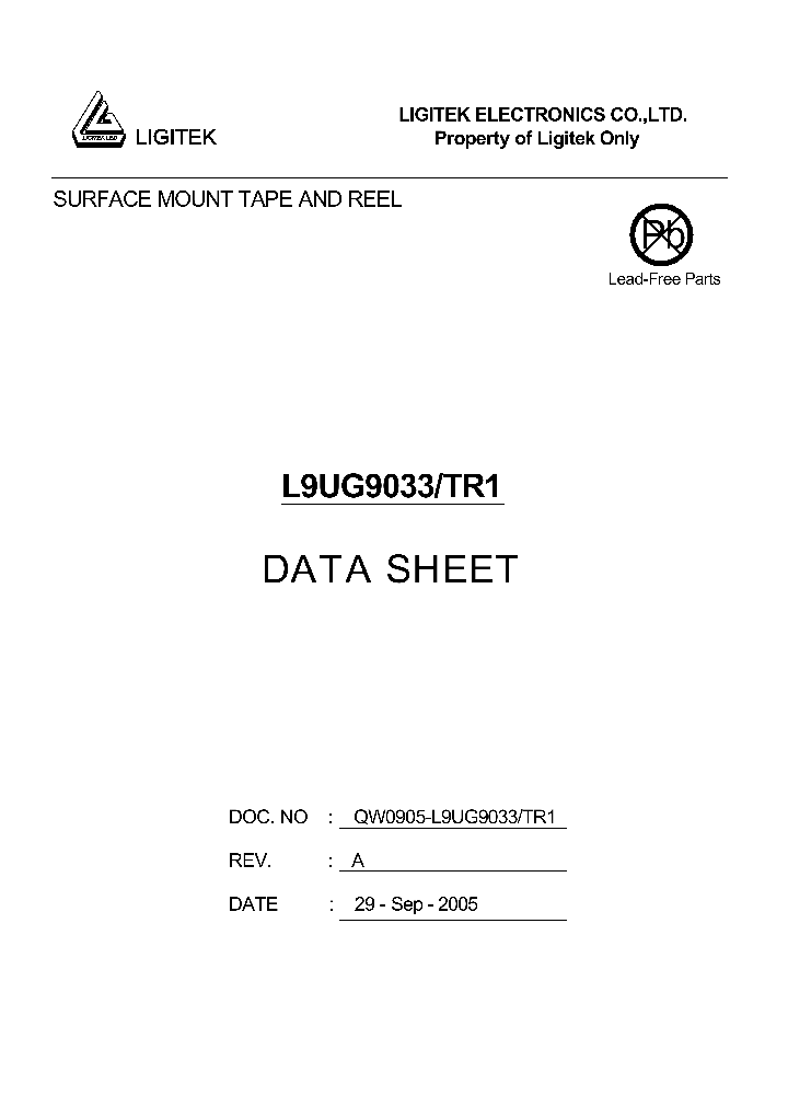 L9UG9033-TR1_4608978.PDF Datasheet