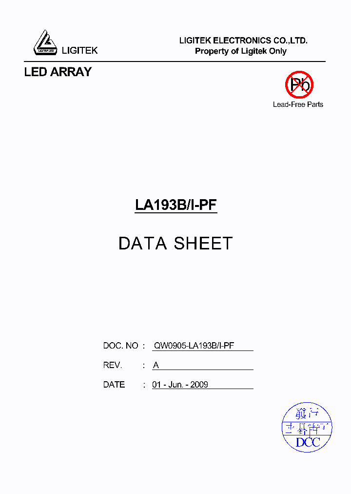 LA193B-I-PF_4647090.PDF Datasheet