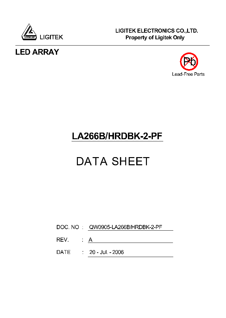 LA266B-HRDBK-2-PF_4586705.PDF Datasheet