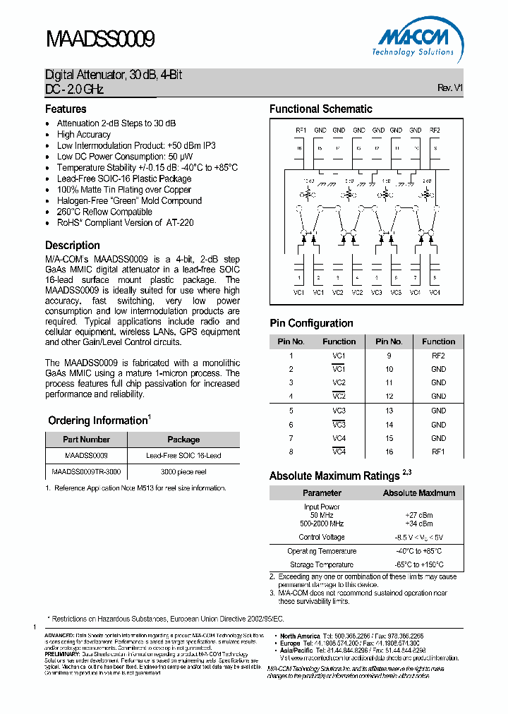 MAADSS0009_4520125.PDF Datasheet