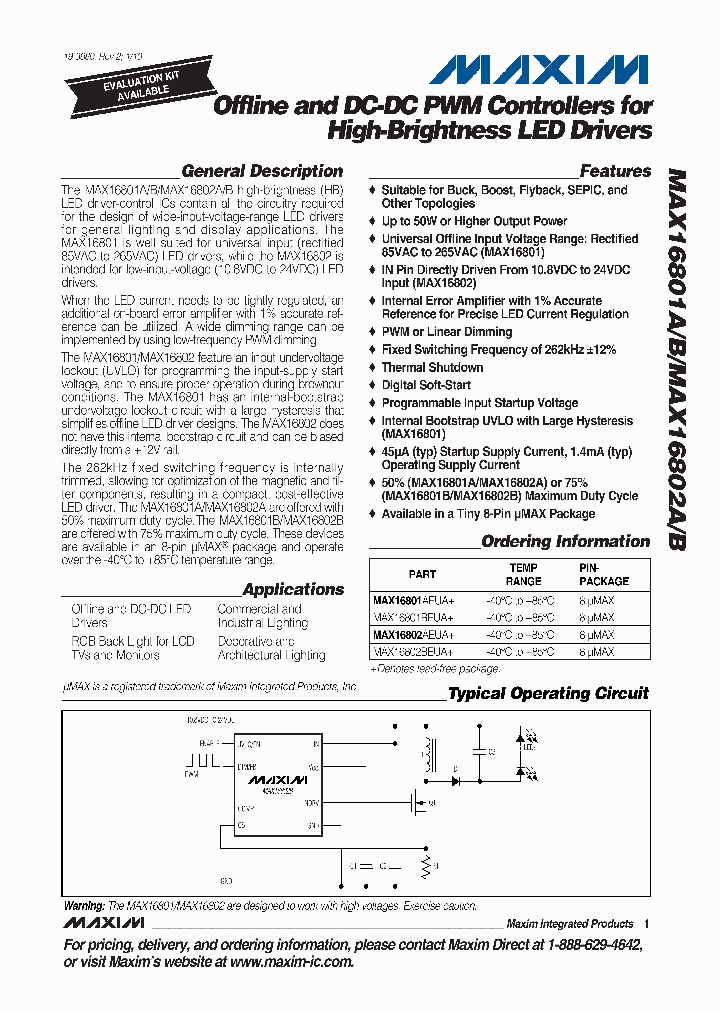 MAX16801A10_4651808.PDF Datasheet