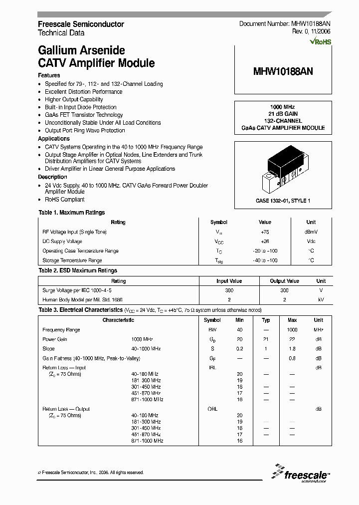 MHW10188AN_4781493.PDF Datasheet