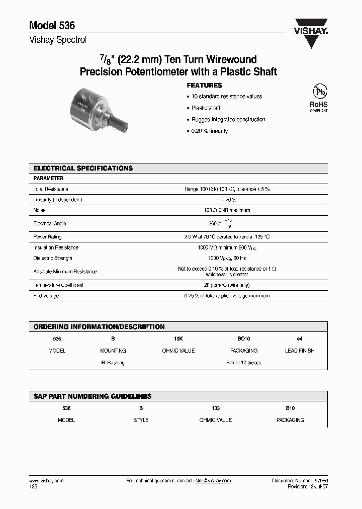 MODEL536_4256007.PDF Datasheet