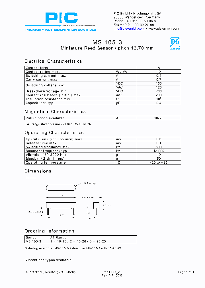 MS-105-3_4622371.PDF Datasheet