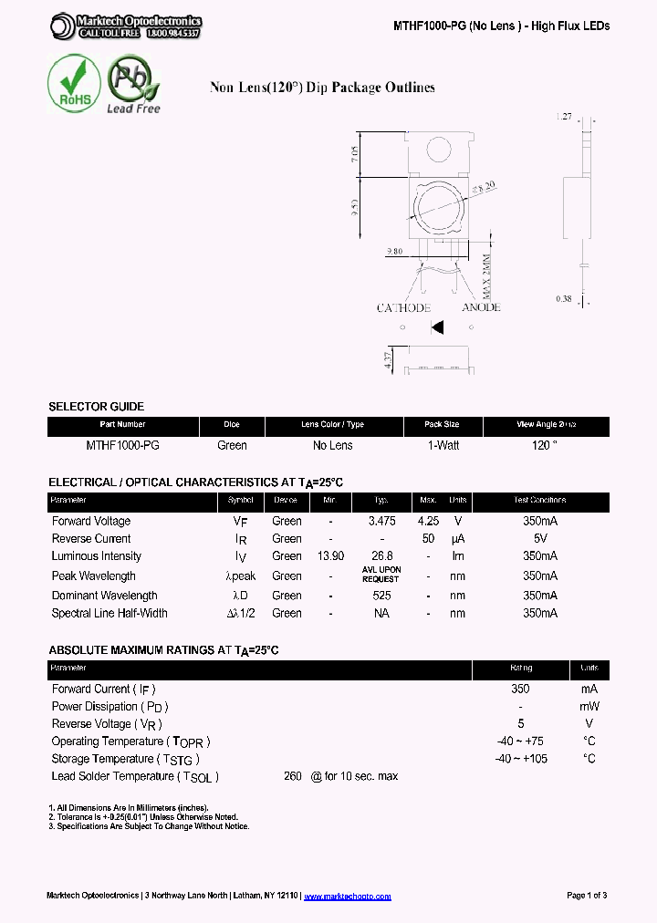 MTHF1000-PG_4791235.PDF Datasheet