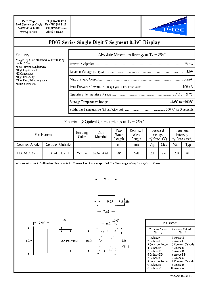 PD07-CADY01_4589408.PDF Datasheet