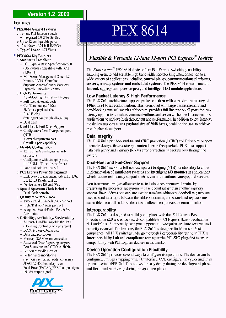 PEX8614AA-AIC4U4DRDK_4741830.PDF Datasheet
