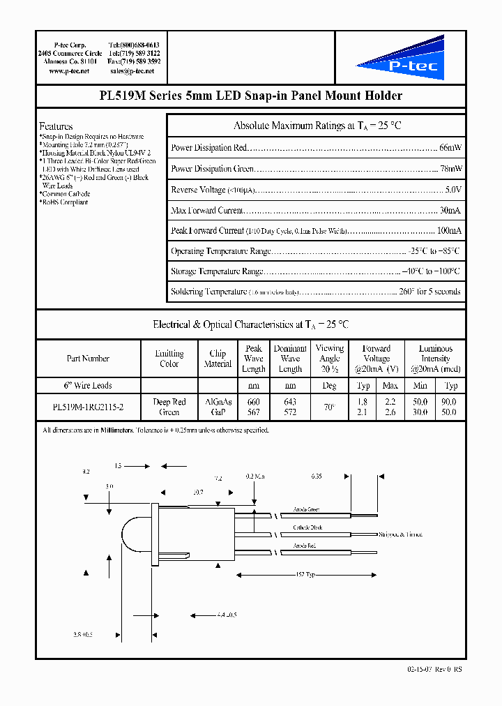 PL519M-1RG2115-2_4578782.PDF Datasheet