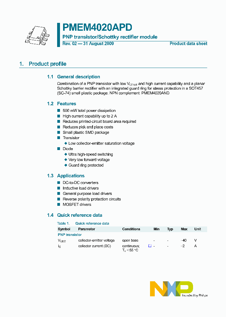 PMEM4020APD_4558795.PDF Datasheet