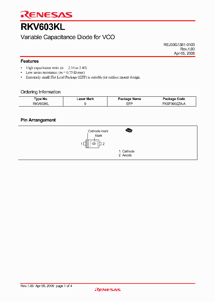 RKV603KL_4292220.PDF Datasheet