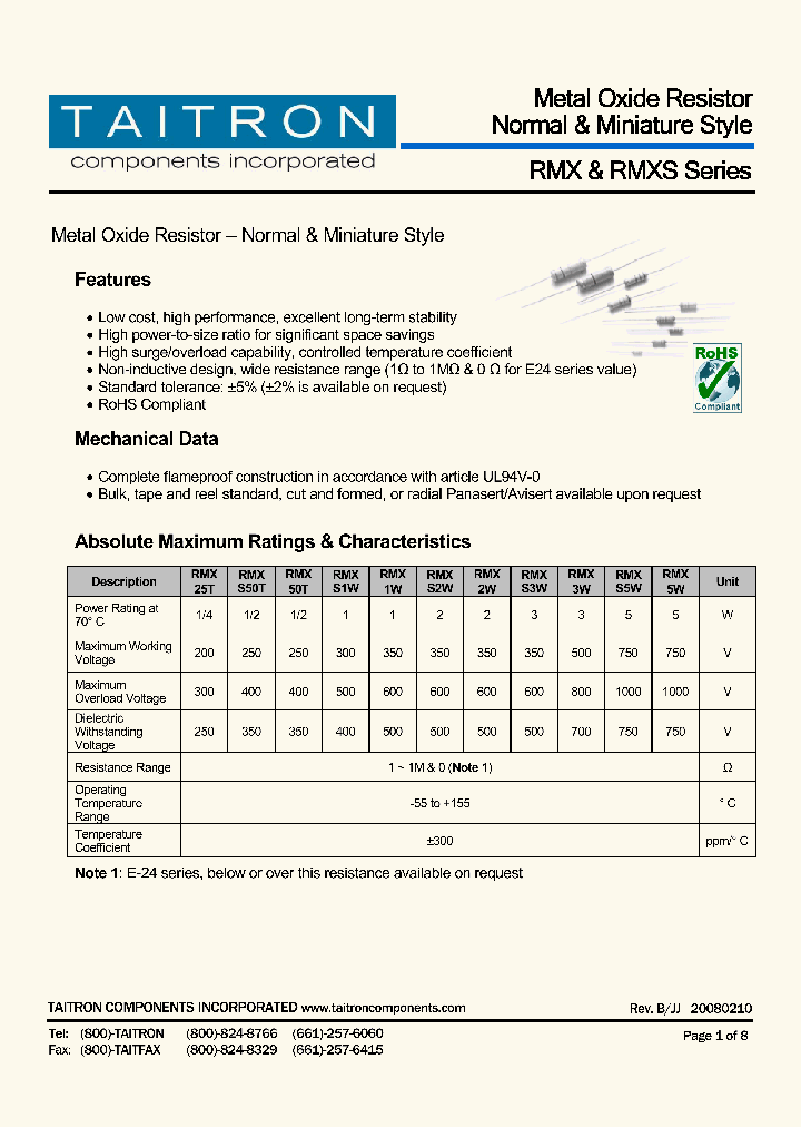 RMXS3W_4201285.PDF Datasheet