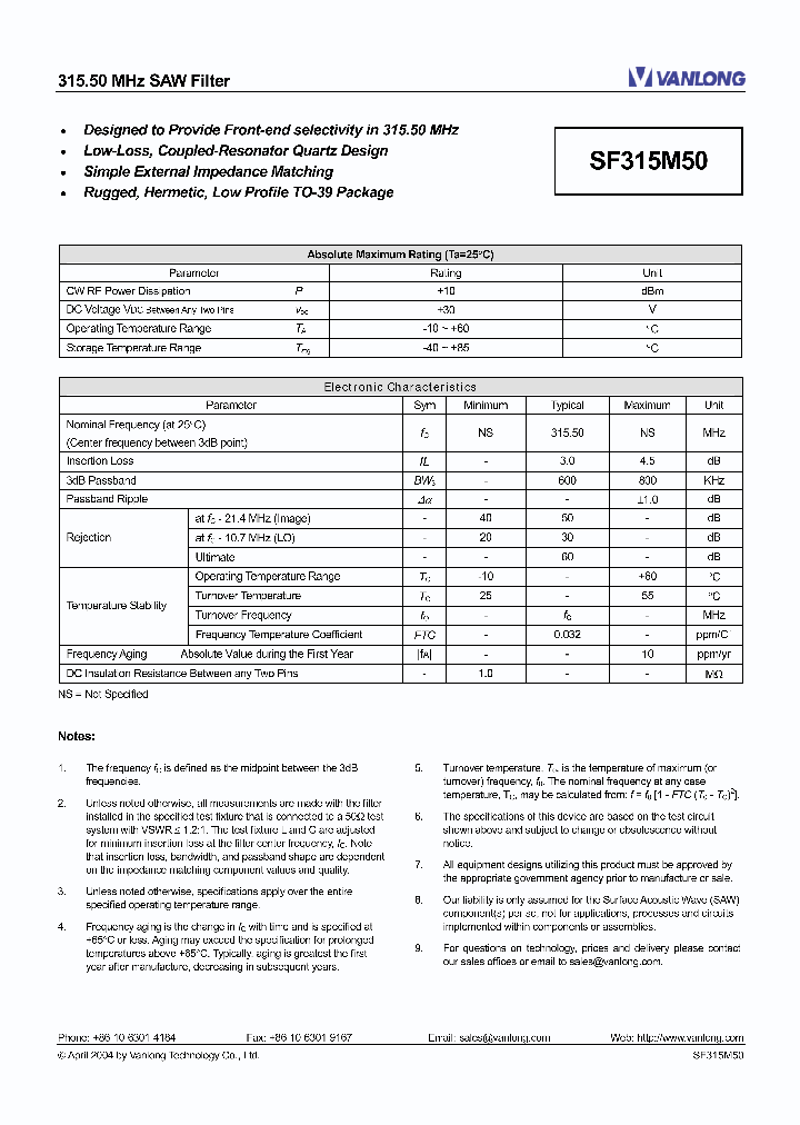 SF315M50_4584821.PDF Datasheet