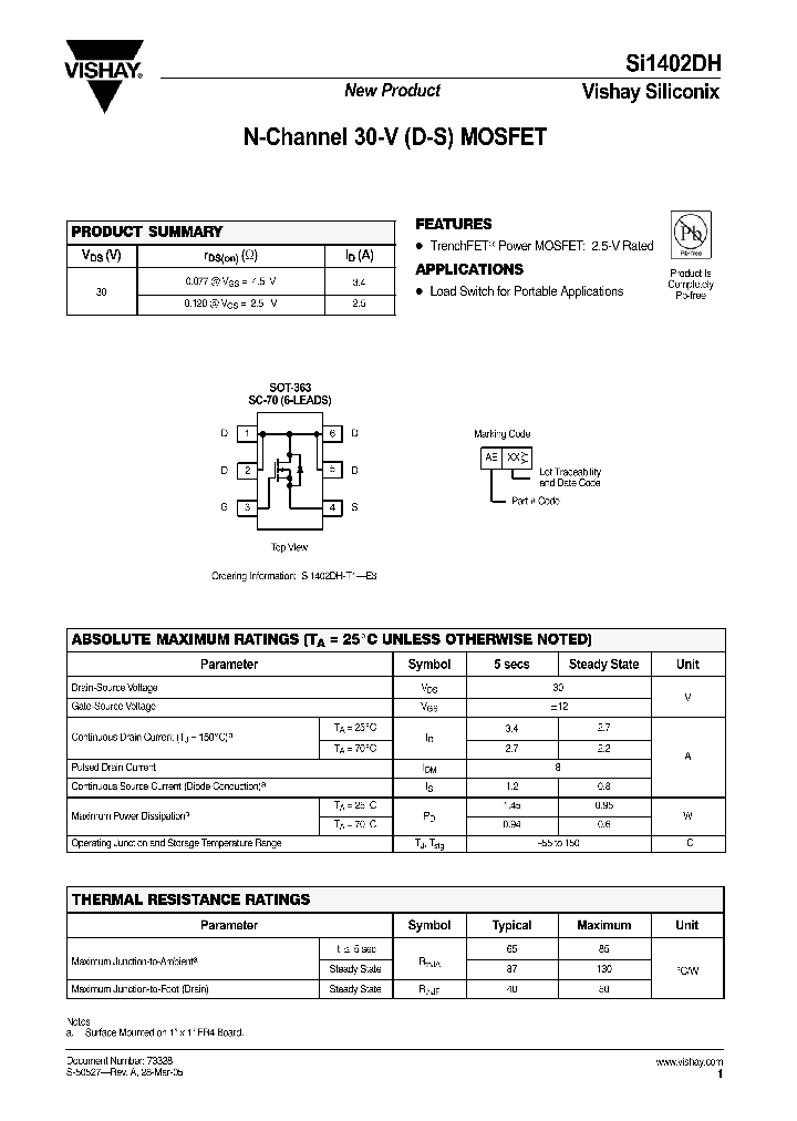 SI1402DH_4591541.PDF Datasheet